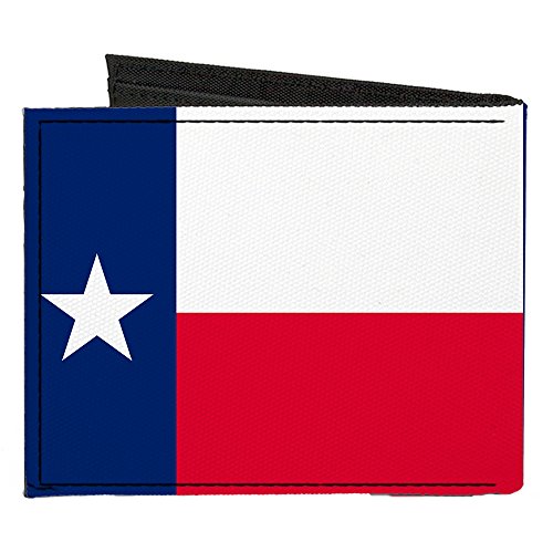 Buckle-Down Canvas Bi-fold Wallet-Texas Flag2