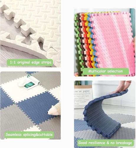 Piezas de rompecabezas para suelo entrelazado de 60 cm antideslizante 4