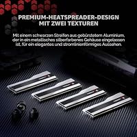 G.Skill Trident Z5 RGB Series (Intel XMP) 32GB (2X 16GB) 288-pin SDRAM DDR5 7200 CL34-45-45-115 1,40V Dual Channel Desktop Memory F5-7200J3445G16GX2-TZ5RS (Metallic S) Silber – Ansicht 4