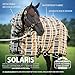 Jeffers Solaris 1200 Denier Turnout Blanket with Detachable Neck Rug, Brown & Cream Plaid 78