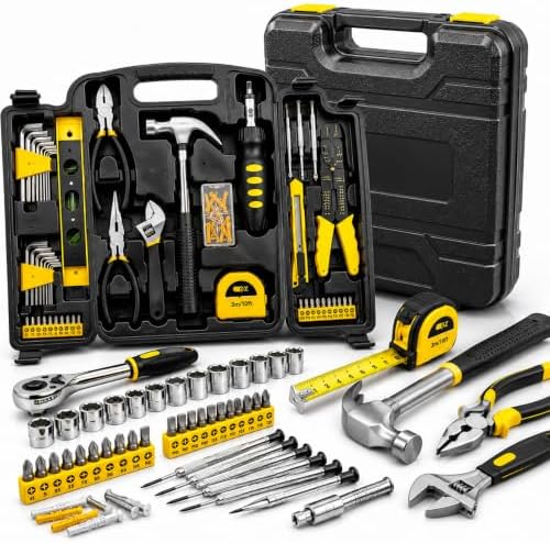 Kit jogo de Ferramentas com Maleta + Kit chave catraca reversível...