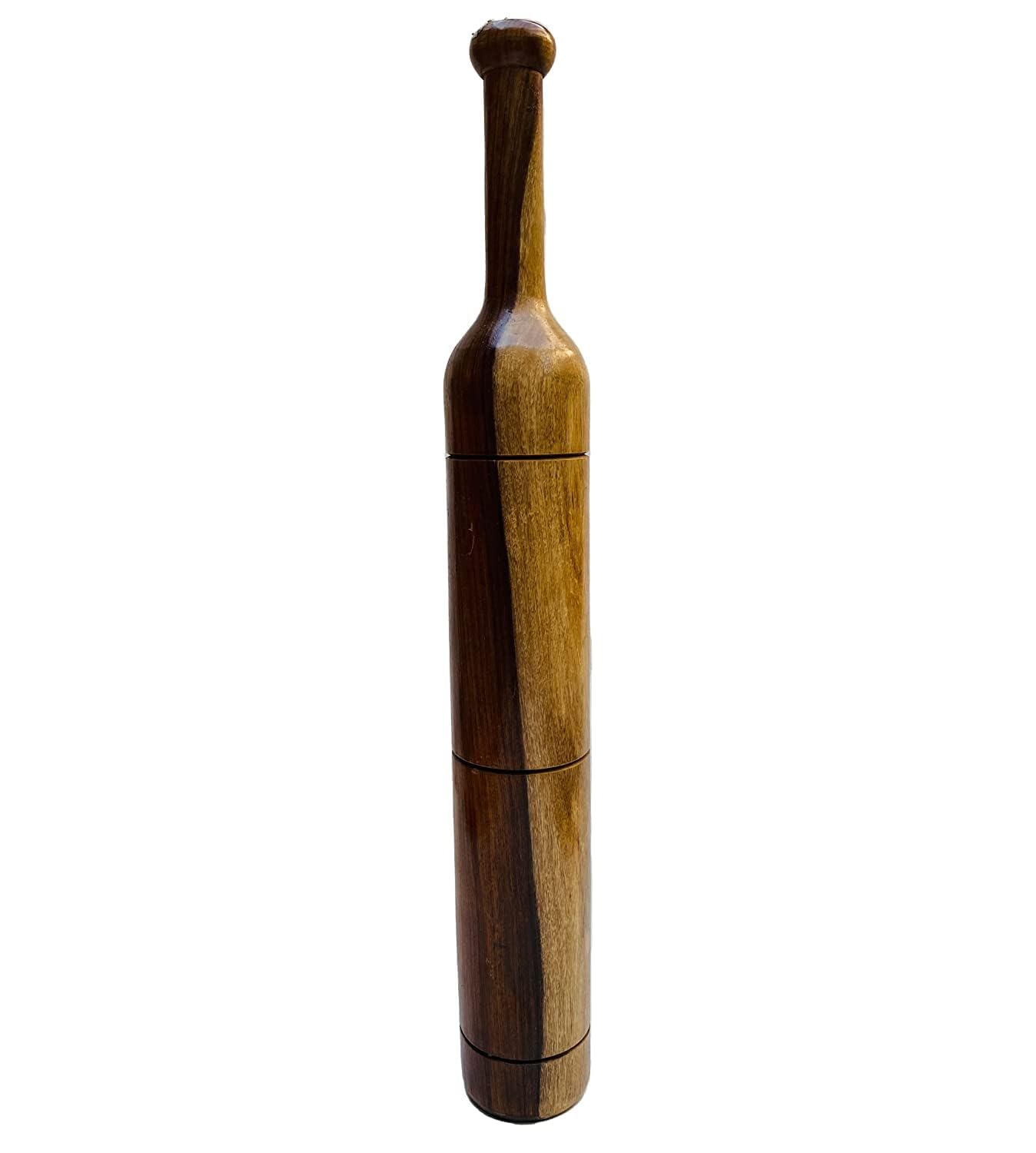 Unique Handicarft Wooden Best Indian Mugdar | Clubs Meel | Clubbell | Karla Kattai | Mugdar Natural Polished Design (2.0, Kilograms)-picture-33