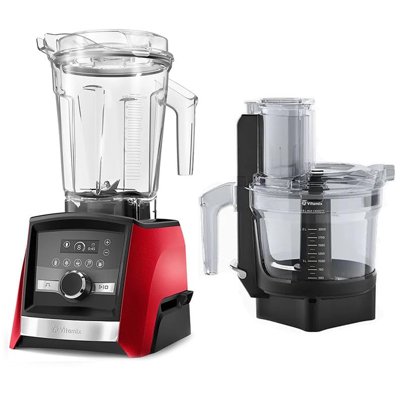 Vitamix Ascent 3500 Food Processor Bundle Candy Apple Red