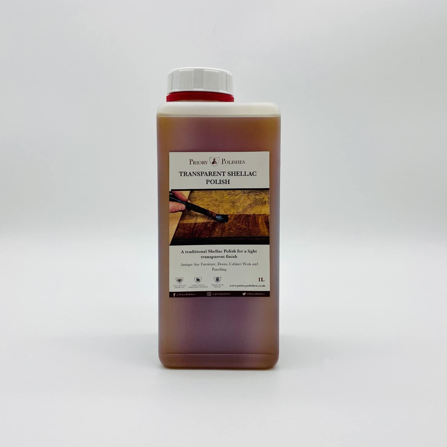 Priory Polishes Transparent Shellac Polish