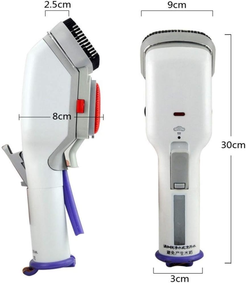 30s Fast Heat-up, Steamer for Clothes with Pump Steam Technology, Portable Handheld Garment Fabric Wrinkles Remover