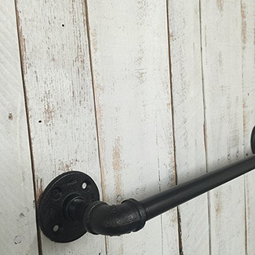 Special Order 16" Pipe towel bar with overall width 20.5