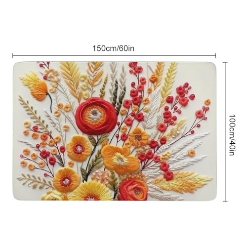 Tapis de sol absorbant antidérapant pour protéger les sols de cuisine et bureau