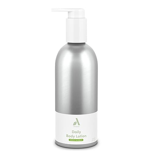 Tienda Aware Loción corporal diaria con vitamina E y manteca de karité, vegano, bambú verde, probado por dermatólogos, 10 onzas (paquete de 1)