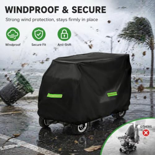 Funda Scooter Pride Go-Go Carbon Oxford Impermeable y Anti-UV 4