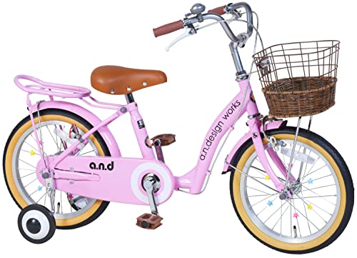 a.n.design works up18 ライトピンク 子供用自転車 18インチ