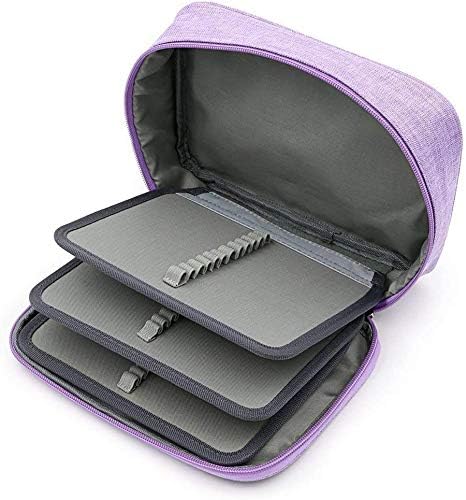 ITODA Pencil Bags,Large-storage Pen Pencil Case Stationery Pouch Bag Case Portable and Multi-layer Canvas Pencil Case Pencil Holder Organizer Stationary Bags for Pens,Pencils and Erasers