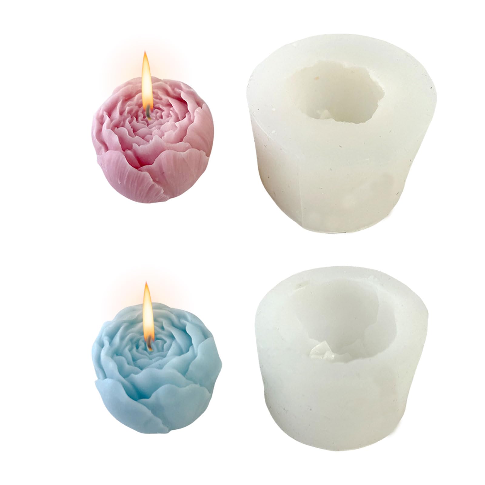 Rose Candle Mould
