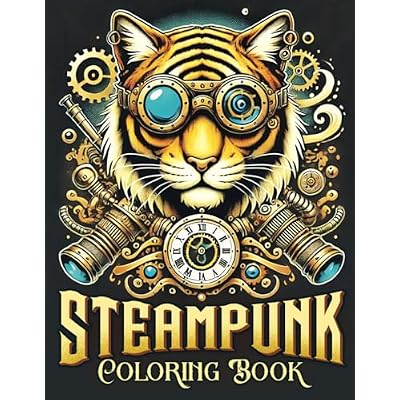 Steampunk Coloring Book