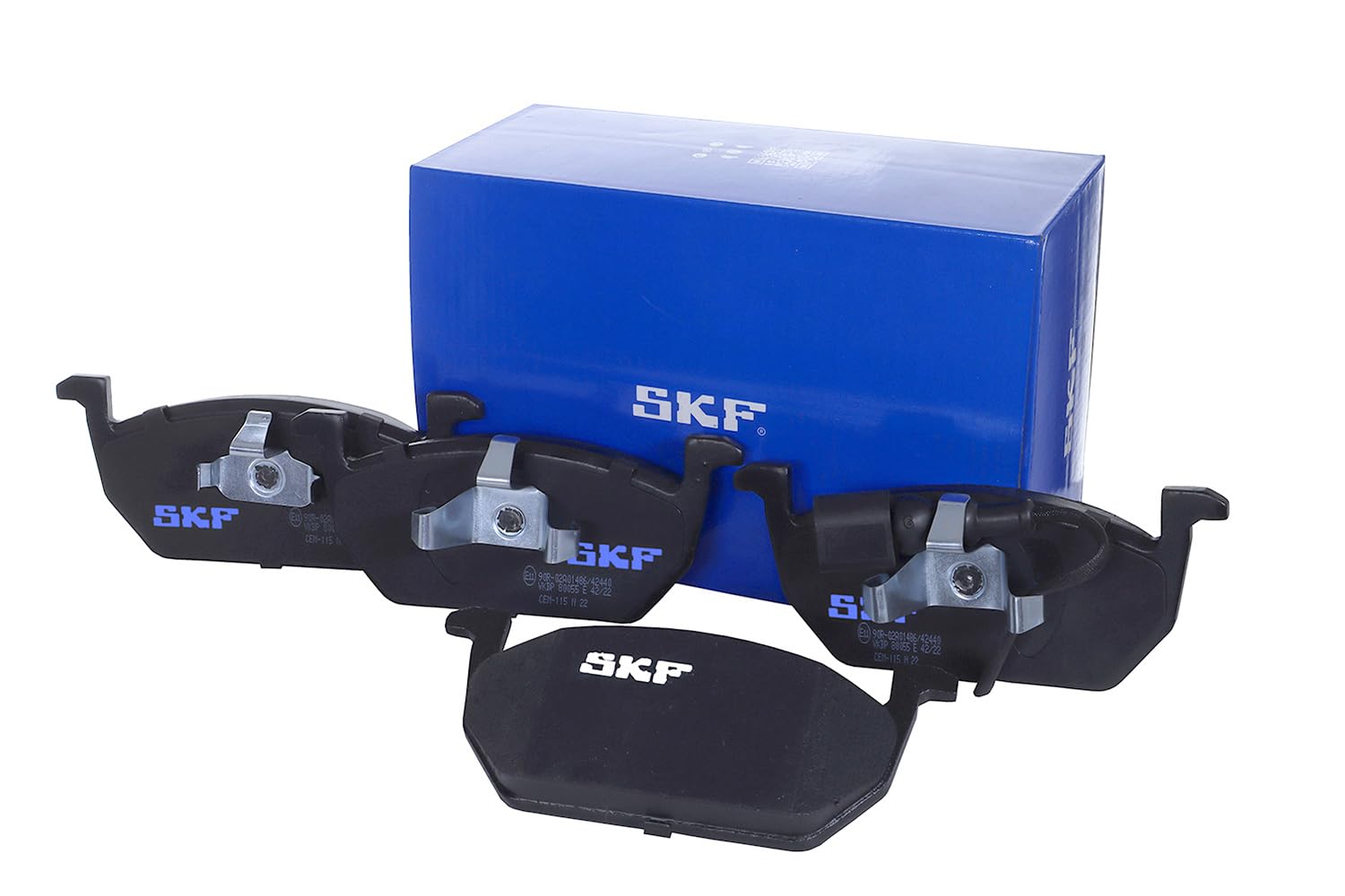 SKF Fren Balatası Ön Volkswagen Golf Sportsvan 1.0 Tsi 15, 1.2-1.4 Tsi 14, 1.5 Tsi 17, 1.6 14, 1.6-2.0 TDI 14, Golf Alltrack 1.6-2.0 TDI 4Motion 14 Vkbp 80055E - Vkbp 80055 E