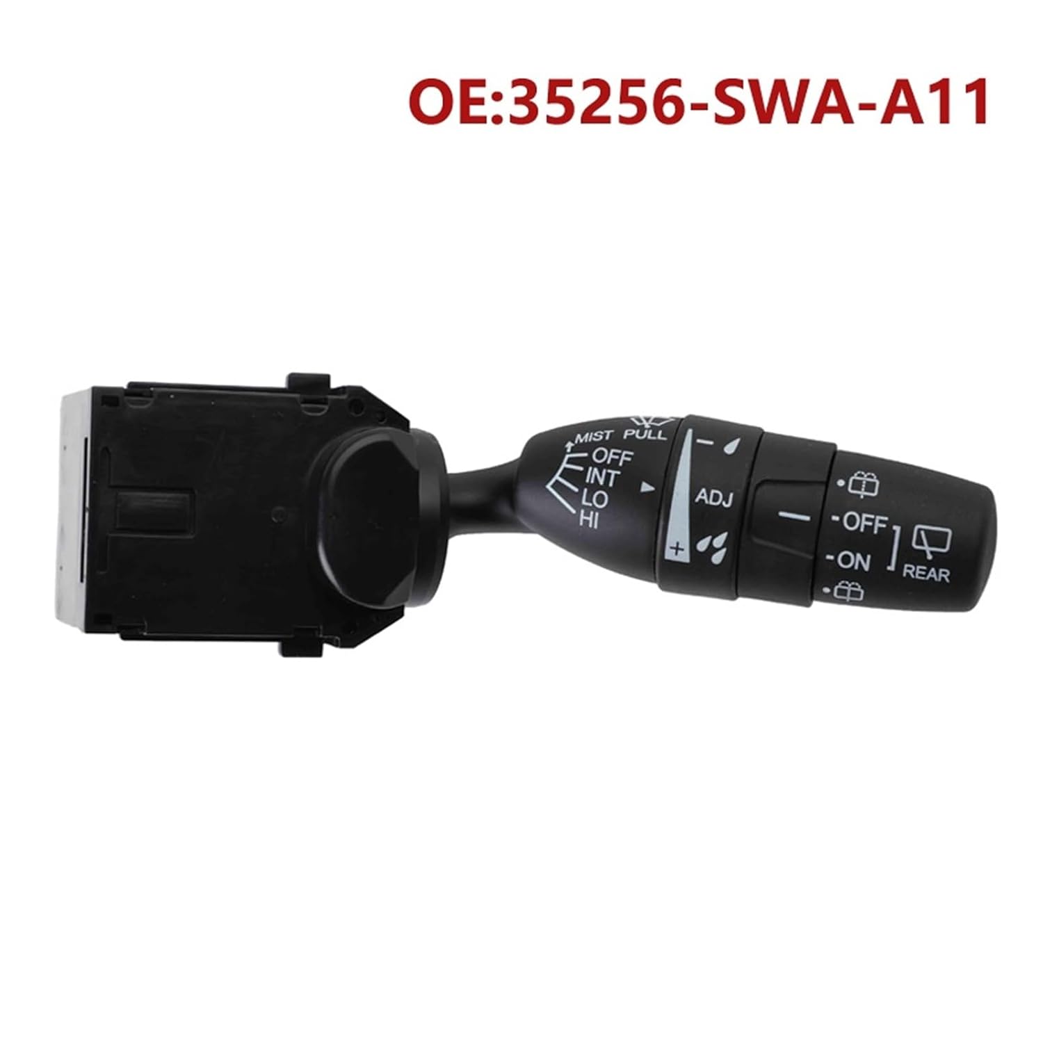Car 35256-SWA-A11 Turn Signal and Wiper Switch Mist Pull ADJ Button 35256SWAA11 Compatible for Honda Accord 2010 2011 SW8856 WP420