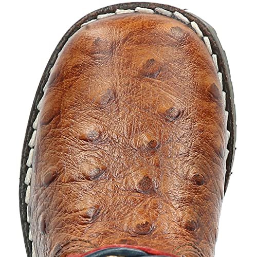 Image of Smoky Mountain Boots Toddlers' Autry Square Toe Leather Western Cowboy Boots