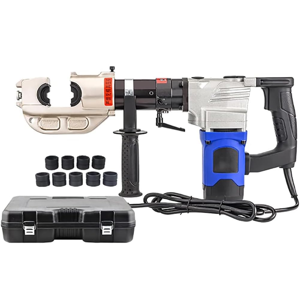 Elektryczny Hydrauliczny Zaciskacz 2200w, Narzędzie Do Zaciskania Przewodów 16-400mm² Do Miedzi I Aluminium, Ciężkie Szczypce Do Kabli