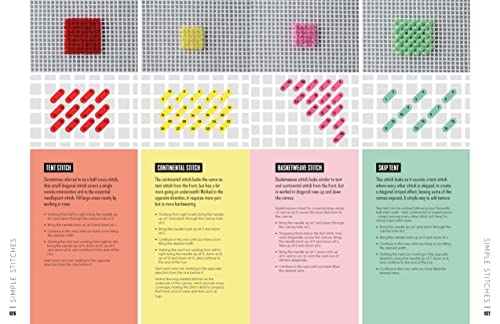 Needlepoint: A Modern Stitch Directory: Over 100 creative stitches and techniques for tapestry embroidery - Image 2