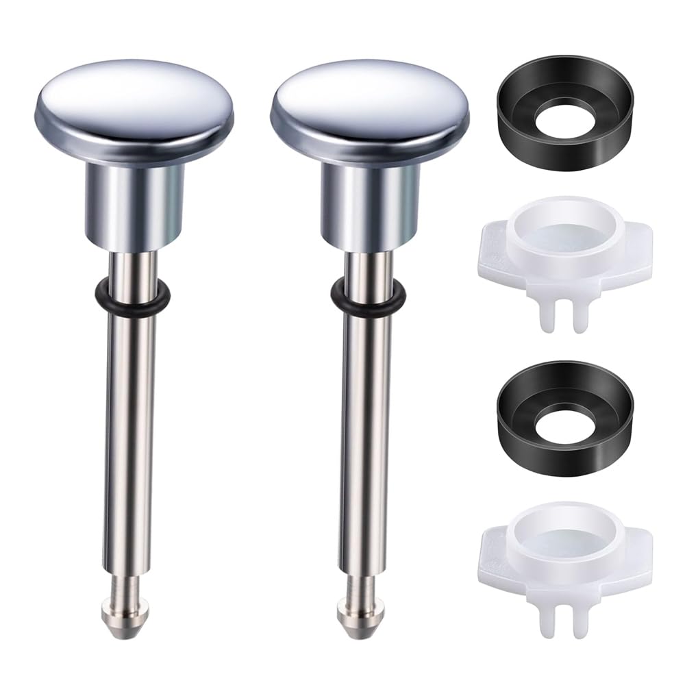 2x Wannen-Auslauf-Umsteller Reparaturset – Universelles Set Mit Ventilschaft, Dichtung & Tor Für Badewanne/Dusche