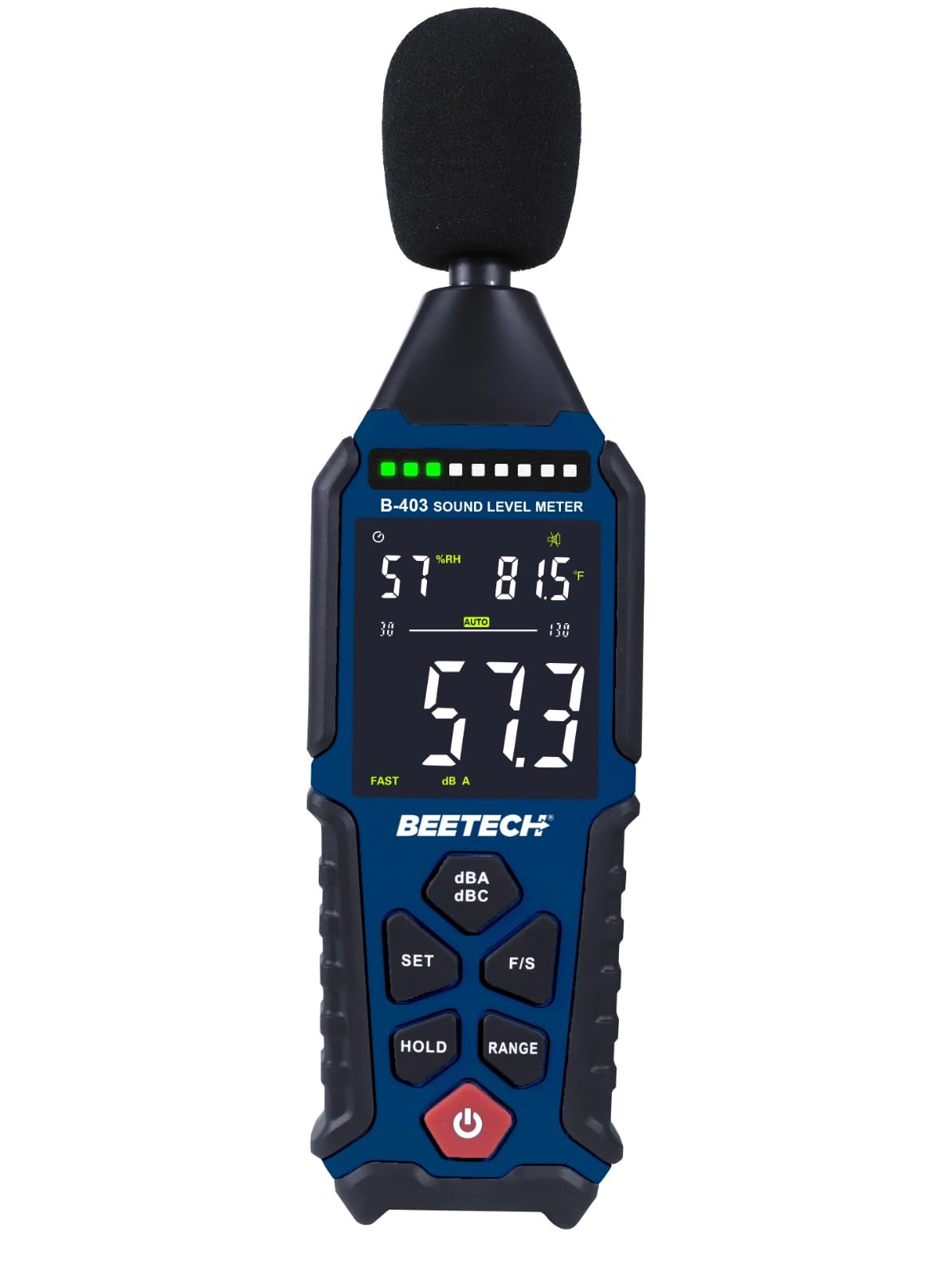 Beetech ® B-403 Buzzer Alarm Sound Level Meter With 3 Color LED For Sound Level Indication By Skyking ®-picture-15