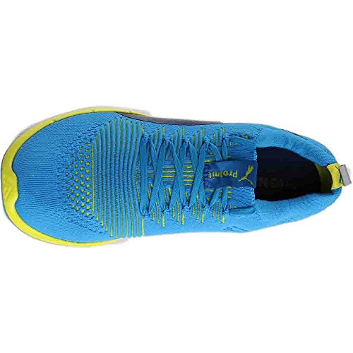 PUMA PUMA Mens Ignite Proknit Shoes Size 9 Cloisonne/Poseidon/Sulphur/Spring Blue