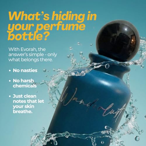 Image of House Of Evorah Wanderlust Eau De Parfum (25 ml) - Aqua, Marine & Musky Everyday Scent | Perfume For Man | Perfume For Men