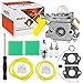 308054043 Carburetor with Fuel Line Filter for Homelite Ryobi RY28000 RY28005 RY28025 RY28020 Poulan Craftsman 30cc 26cc Trimmer Blower ZAMA C1U-H60 Carb Replace 308054013 308054012 308054004 30805400