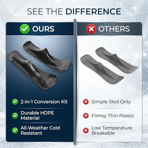 VBESTLIFE Ski Board Sled Attachment Kit