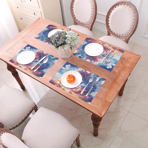 Sets de table tissés anti-taches et antidérapants pour protéger votre table