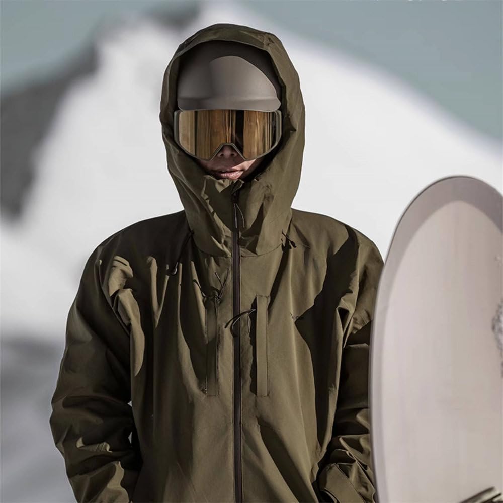 Gogle narciarskie magnetyczne HD, okulary ochronne przeciwmgielne dla mężczyzn i kobiet, gogle snowboardowe