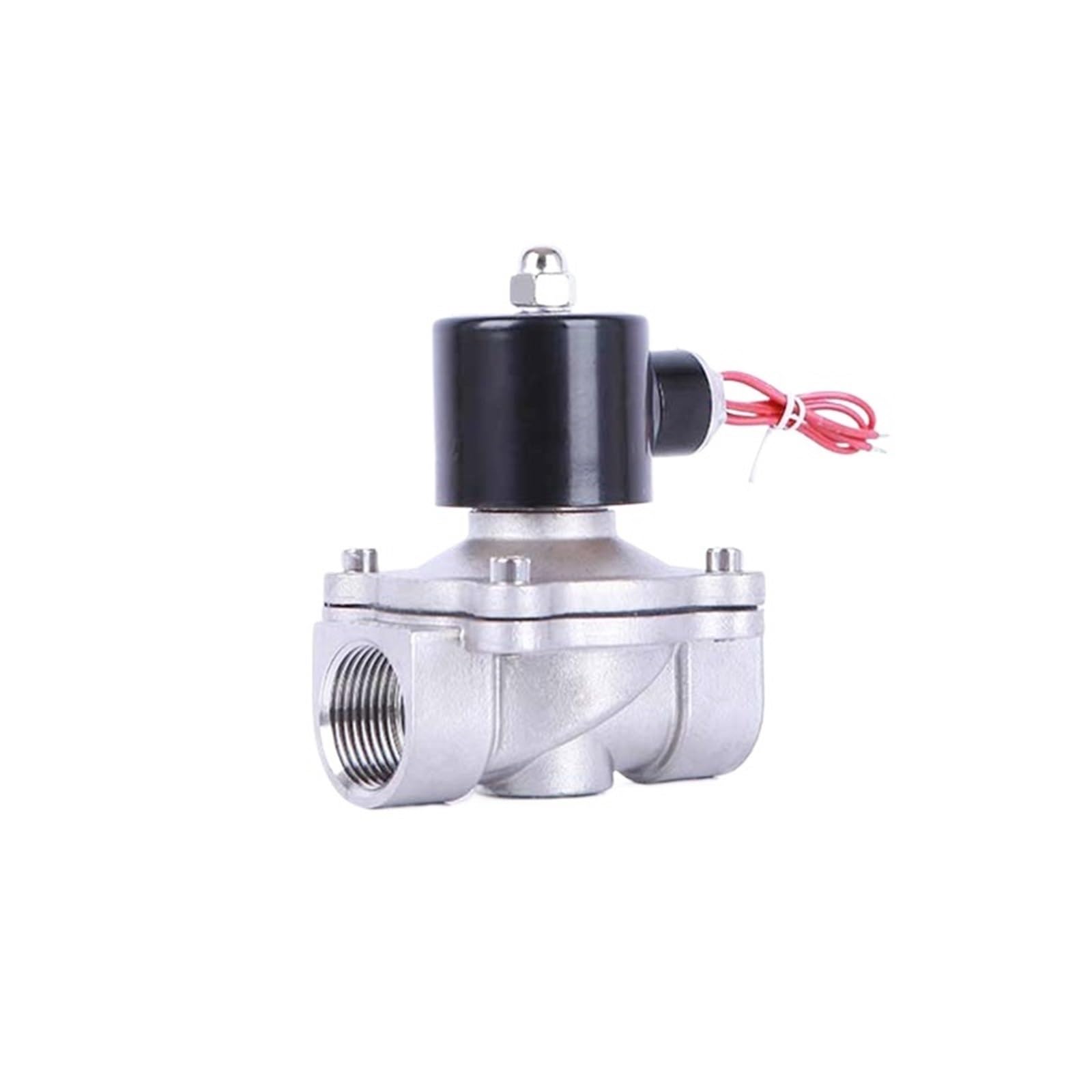 1 cal 24 V 2W250-250-25 (NPT,12VDC) elektryczny zawór elektromagnetyczny ze stali nierdzewnej
