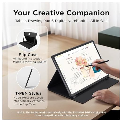 TCL NXTPAPER 14 Tablet mit Flipcase
