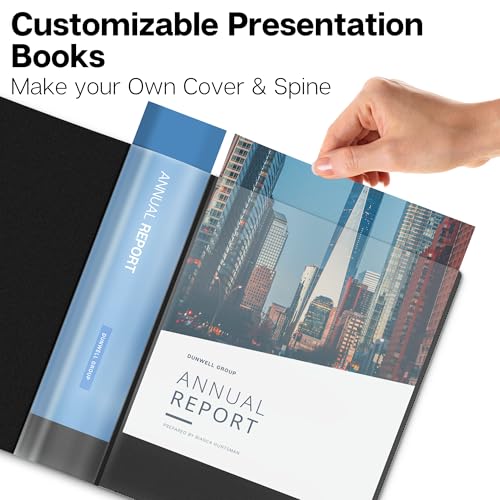 Dunwell DISPLTR60 Binder With Plastic Sleeves 60-Pocket (Black) - Presentation Book thumb #1