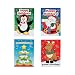 36 MINI HOLIDAY FUN and GAMES Activity BOOKS/Stocking STUFFERS/PARTY FAVORS/TEACHERS/Daycare/2 1/2" x 3 1/2"