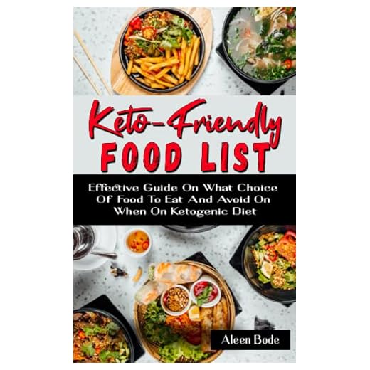 KETO-FRIENDLY FOOD LIST: Effective Guide On What Choice Of Food To Eat And Avoid On When On Ketogenic Diet - Foods That Burn Fat And Keep You On Ketosis