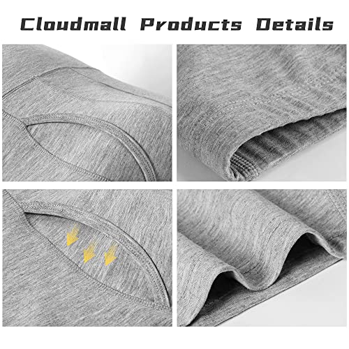 Men's Tummy Control Shorts High Waist Slimming Underwear Basic Soft Boxer Briefs4