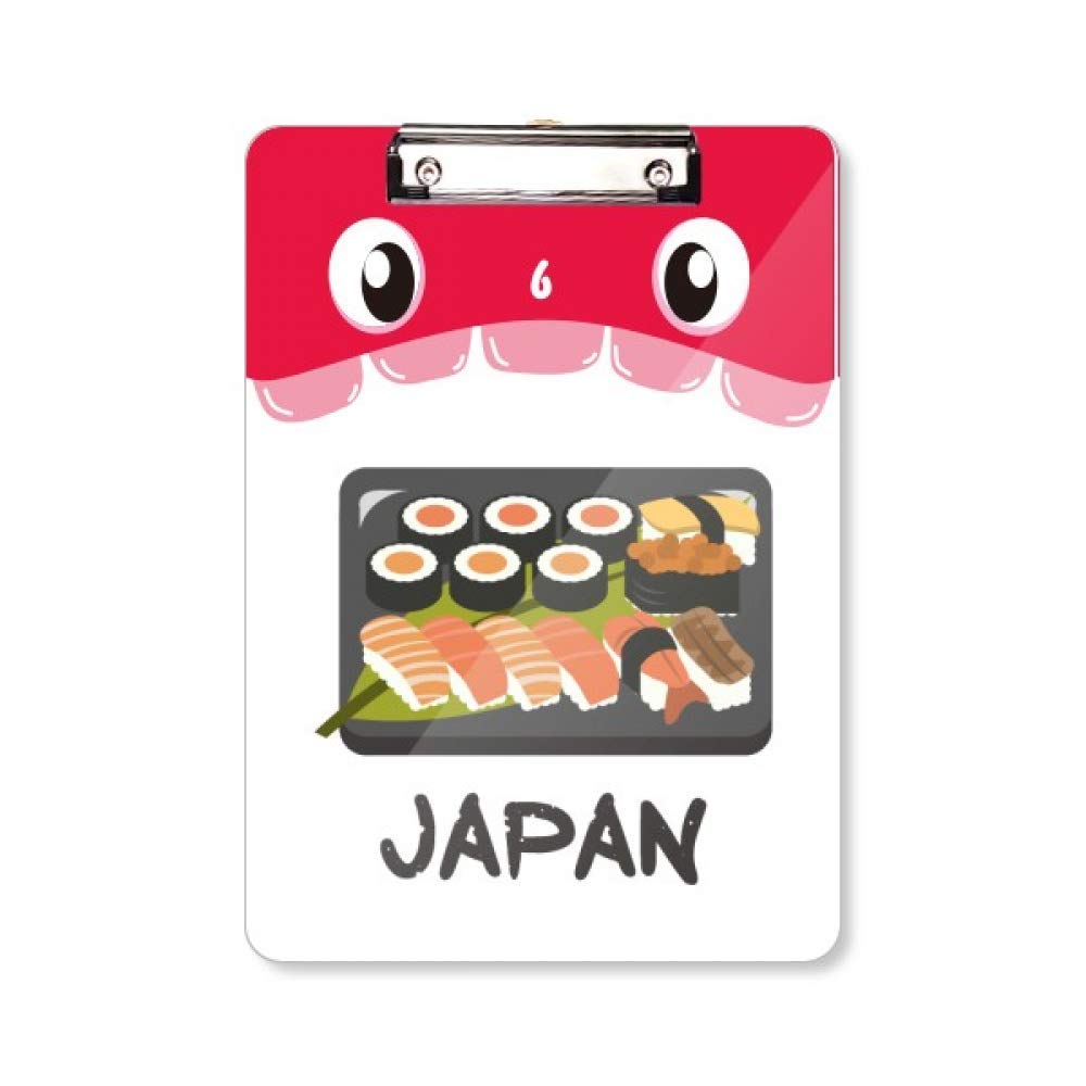 Boîte à sushis japonaise avec porte-bloc et range-documents A4 - 5