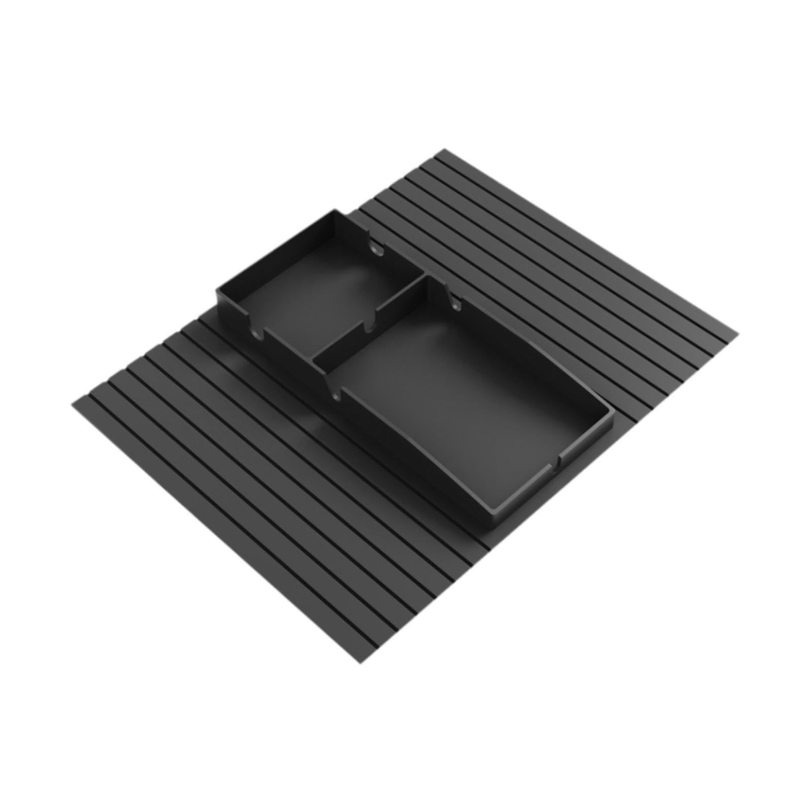 THE STYLE SUTRA Sofa Cup Holder Tray Multifunctional Couch for Beverage Space Mug Home Black-picture-29