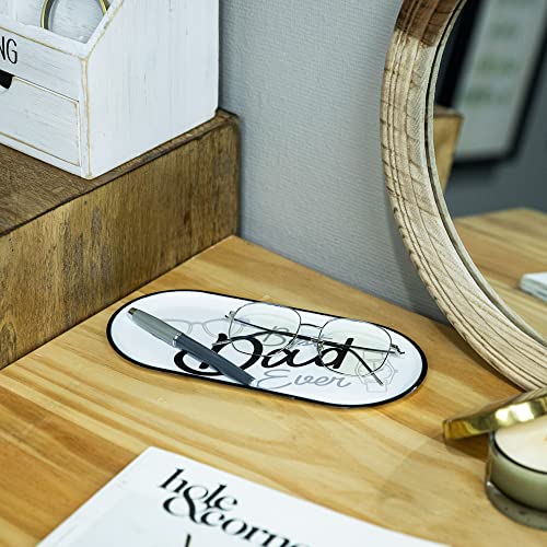 COLLECTIVE HOME - Metal Tray, Decorative Storage Dish for Glasses Rings Earrings Necklaces Bracelet Watch Keys and Other Small Accessories, Mother‘s Day Gift for Family (Dad) - Image 6
