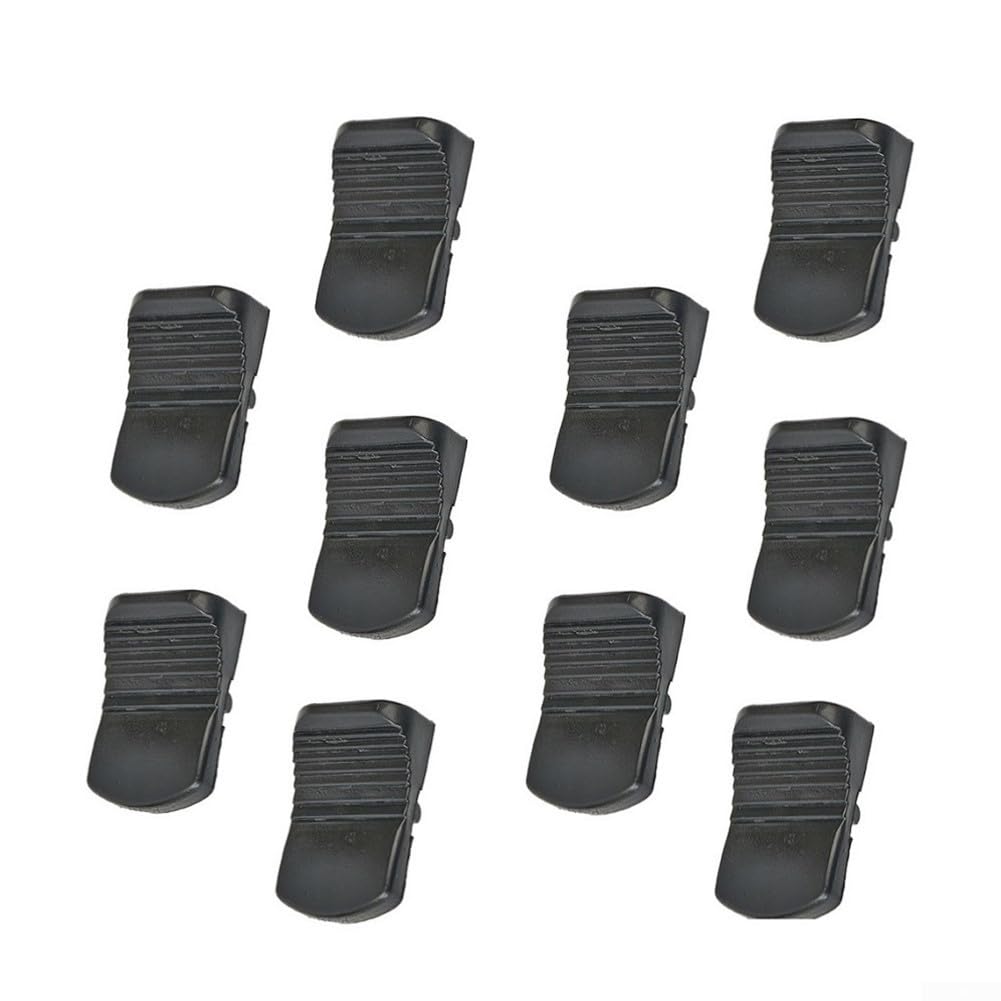 Lot de 10 boutons d'interrupteur de meuleuse d'angle pour outils