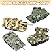 ArtCreativity 6” Long Pull Back Metal Tank Toys, Set of 3, Diecast Military Vehicles, Camouflage Colors, Army Toys for Boys & Girls, Fun Party Favors, Classroom Prizes, Gifts for Kids