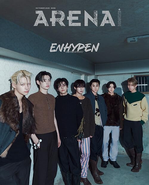 Arena Homme+ Korea Magazine 2025 October ENHYPEN (B ver.)