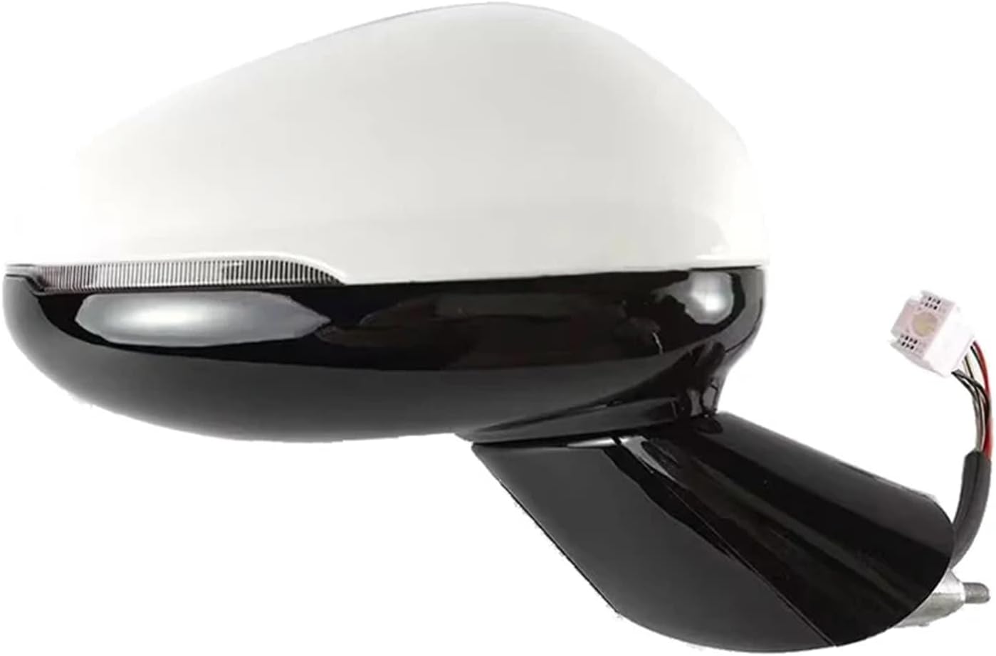 Compatible For Kia For K5 2019 2020 2021 2022 Car Exterior Side Mirror Assembly Auto Side Door Wing Electric Folding Rear View Mirror(Left 8 Wirer B) (Right 8 Wirer A)