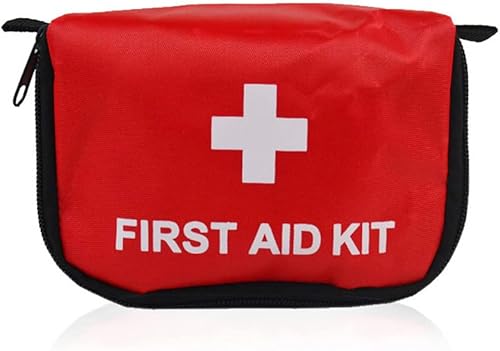 Miniatura 6 de Bolsa vacía de primeros auxilios de viaje, bolsa médica vacía portátil, bolsa vacía para medicamentos, bolsa vacía de almacenamiento para kit de