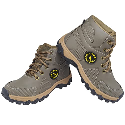 Bota Infantil Gibizinho Adventure Masculina Rato Coturno Tamanho:33;Gênero:Homem;Cor:Cinza