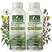 LERAVA® Diserbante Totale Potente (2x500 ml) - Glifosato erbicida contro erbacce - Diserbo totale foglie e radici - Seccatutto potente per infestanti in giardino