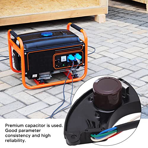 Regulador Automático de Tensão 5,5-6,5 KW Regulador AVR Curvo Monofásico 6 Fios Caixa Plástica Peças