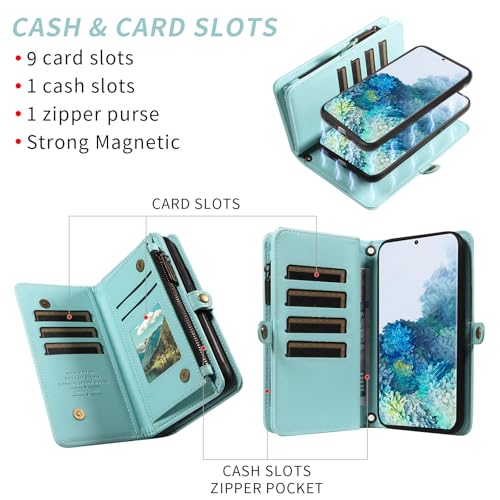 Coque Samsung Galaxy S20 Plus Asuwish CSYBYW008 US Vert silicone durable - 3