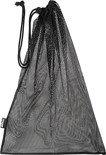 Cressi Mesh Storing Scuba and Snorkeling Rinse and Dry Equipment While in Bag, Black