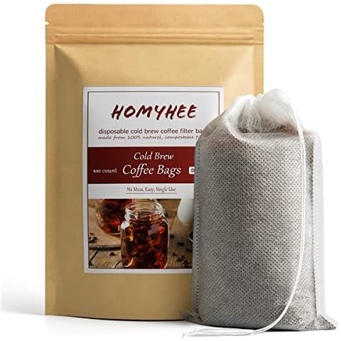 No Mess Cold Brew Coffee Filter Bags Cover